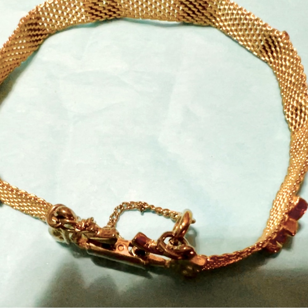 GOLDETTE NY Charm bracelet vintage gold plated 1950’s